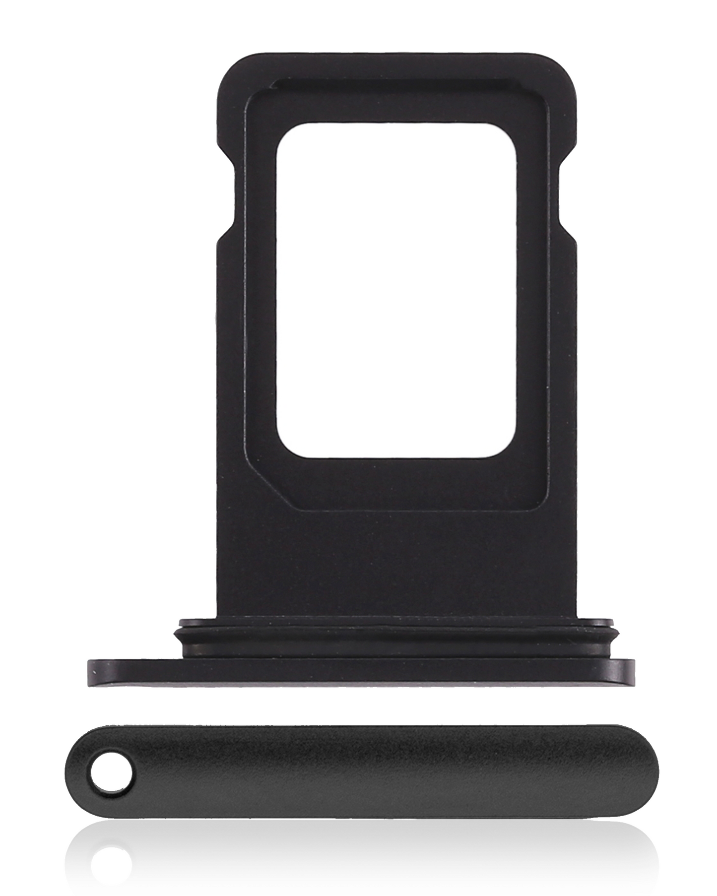 Dual Sim Card Tray For iPhone XR (Black)