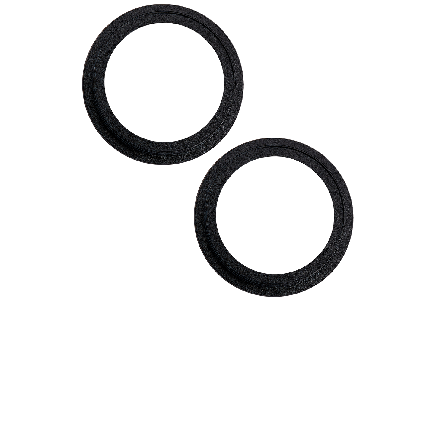 Back Camera Bezel Ring Only For iPhone 15 / 15 Plus (Black) (2 Piece Set)