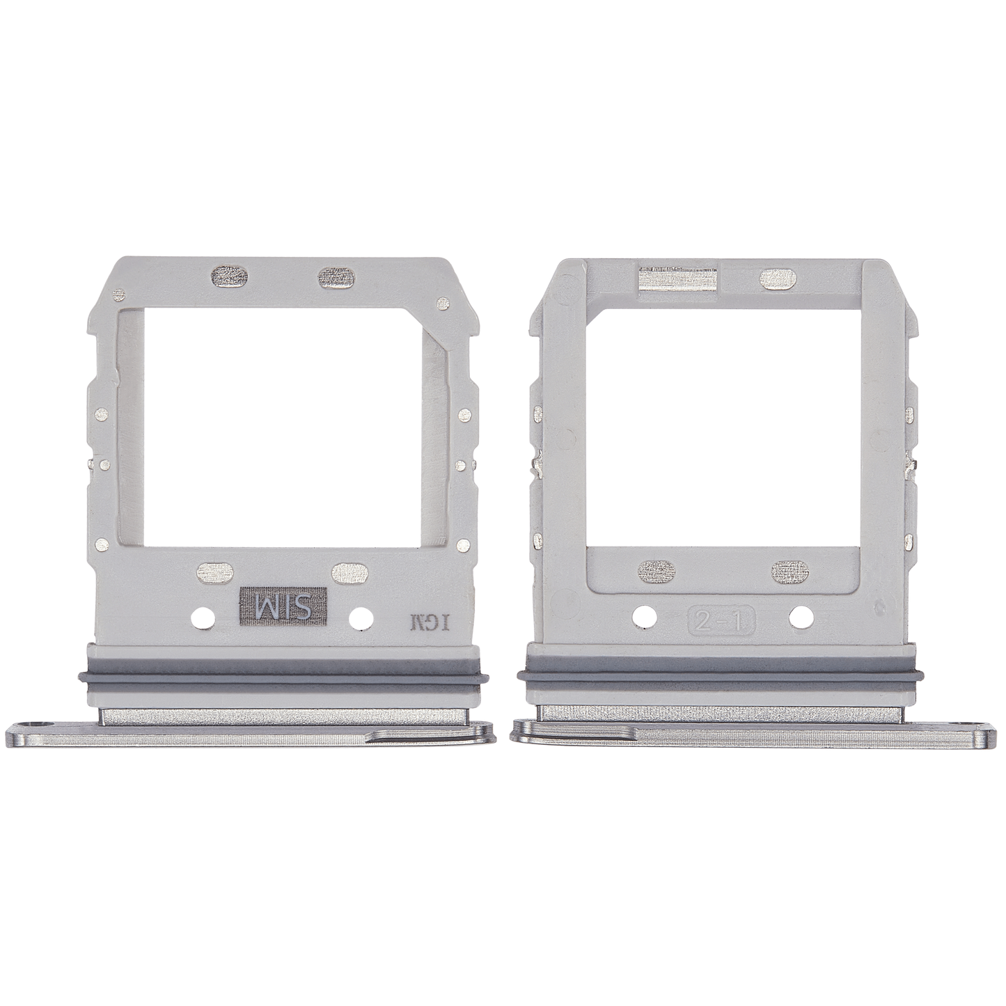 Dual Sim Card Tray For Samsung Galaxy S10 5G (Crown Silver)