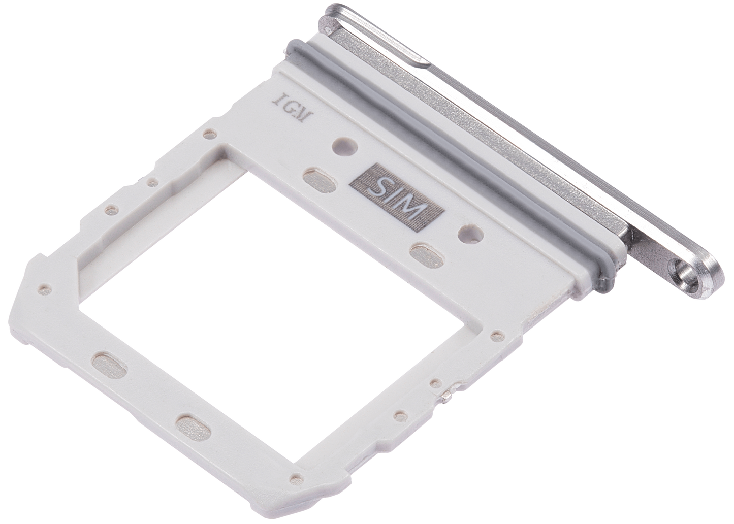 Dual Sim Card Tray For Samsung Galaxy S10 5G (Crown Silver)