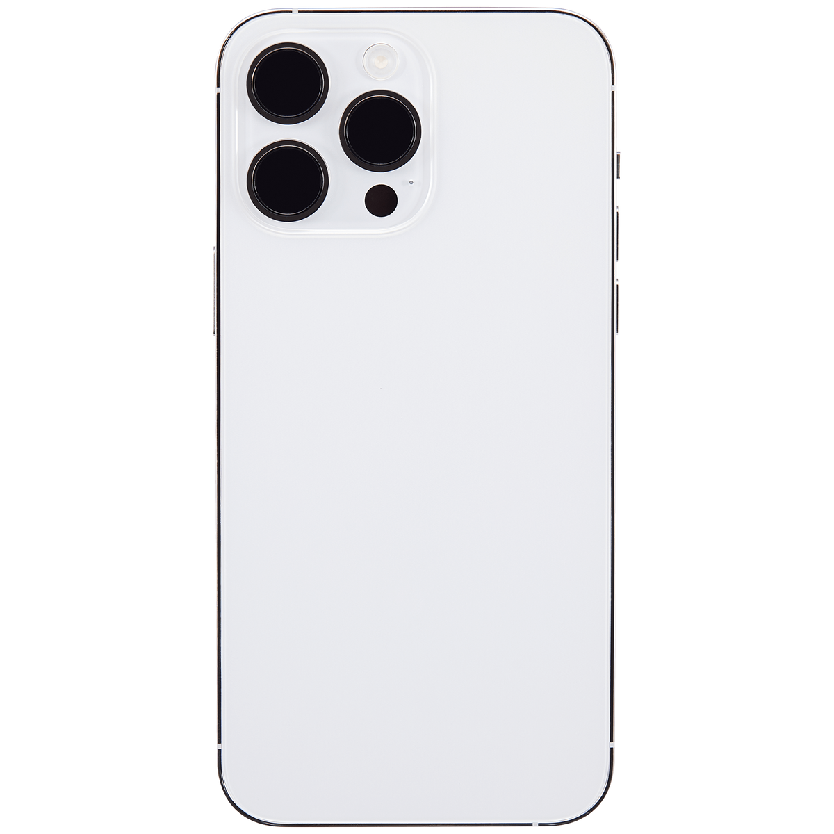 Back Housing W/ Small Parts For iPhone 14 Pro Max (EU / Global Version) (Aftermarket Plus) (Silver)
