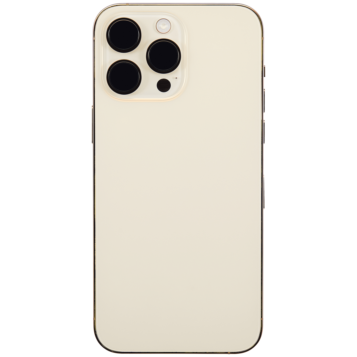 Back Housing W/ Small Parts For iPhone 14 Pro Max (EU / Global Version) (Aftermarket Plus) (Gold)