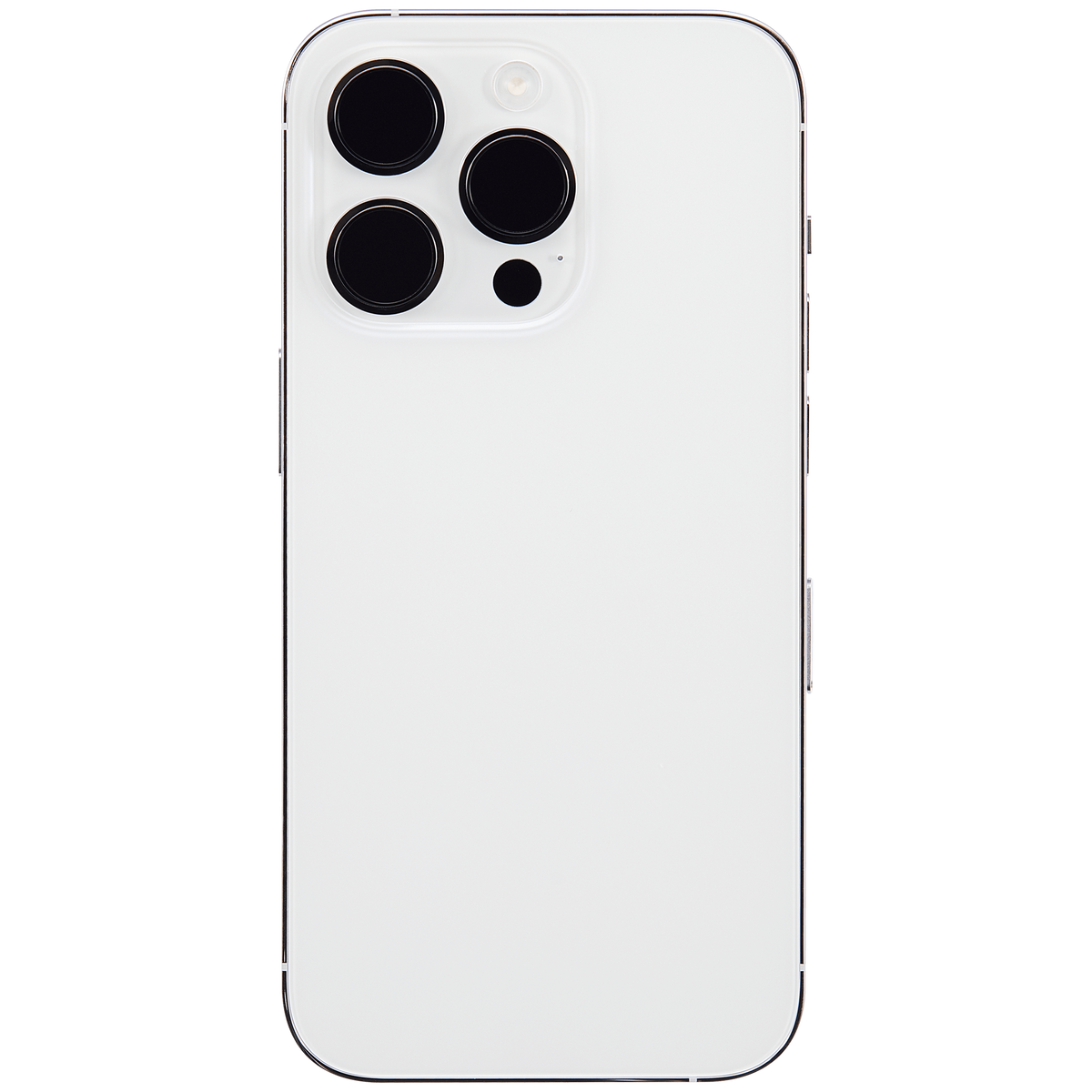 Back Housing W/ Small Parts For iPhone 14 Pro (EU / Global Version) (Aftermarket Plus) (Silver)