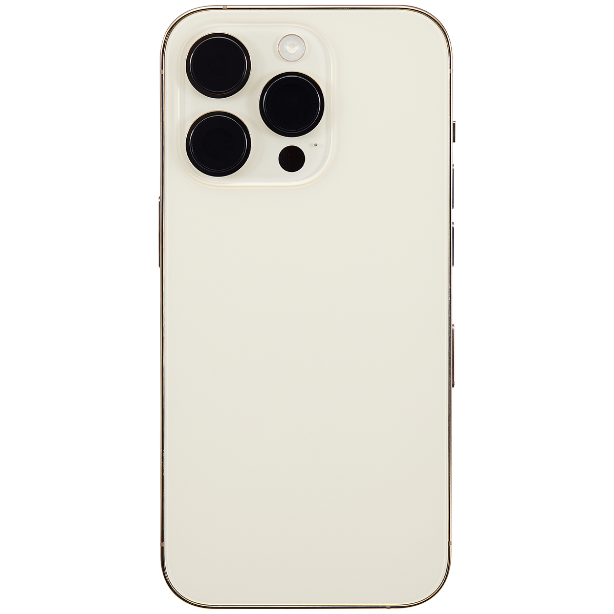 Back Housing W/ Small Parts For iPhone 14 Pro (EU / Global Version) (Aftermarket Plus) (Gold)