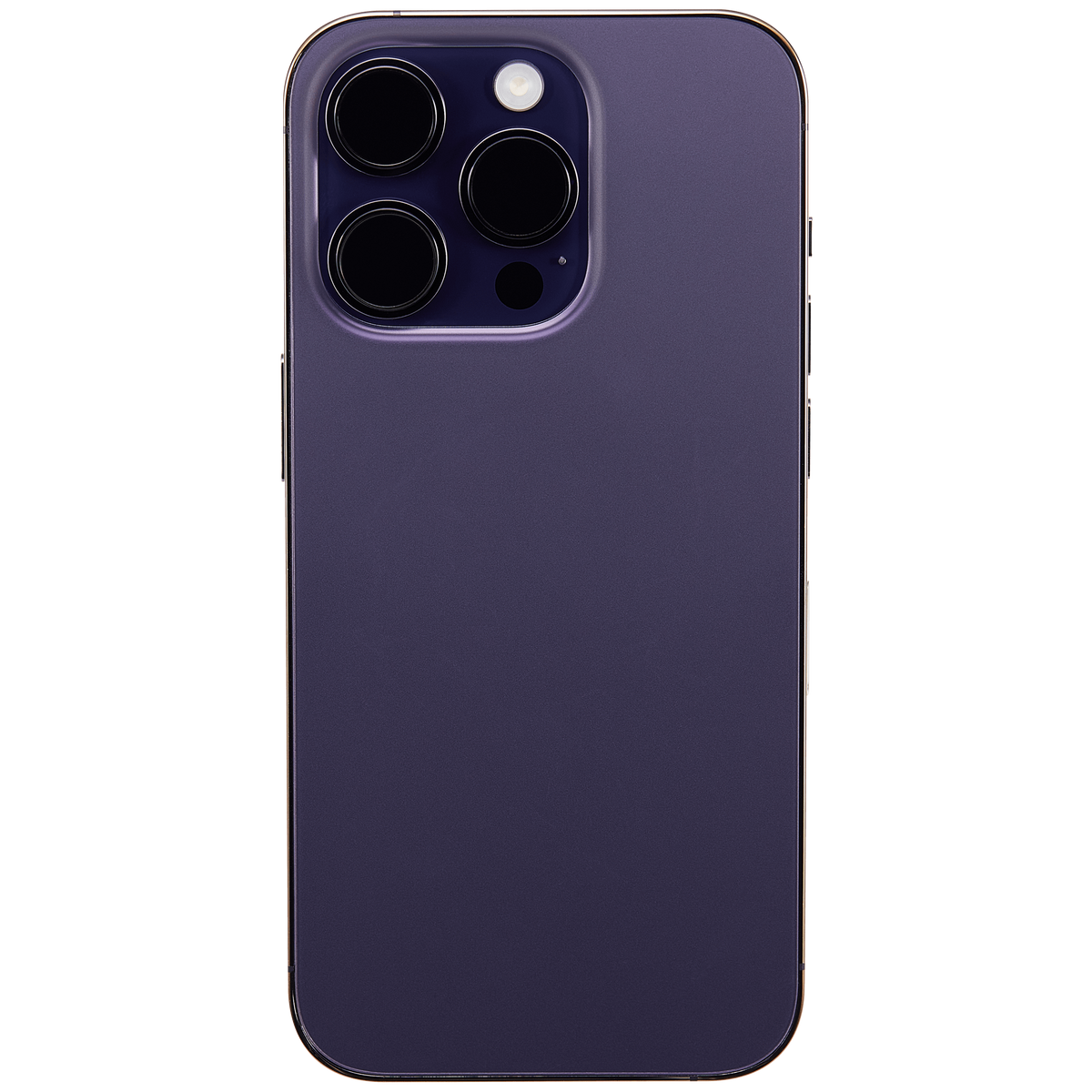Back Housing W/ Small Parts For iPhone 14 Pro (EU / Global Version) (Aftermarket Plus) (Deep Purple)