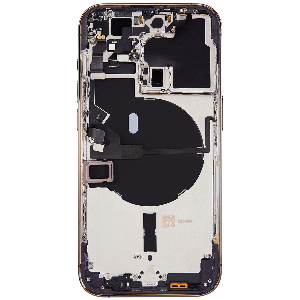 Back Housing W/ Small Parts For iPhone 14 Pro (EU / Global Version) (Aftermarket Plus) (Deep Purple)