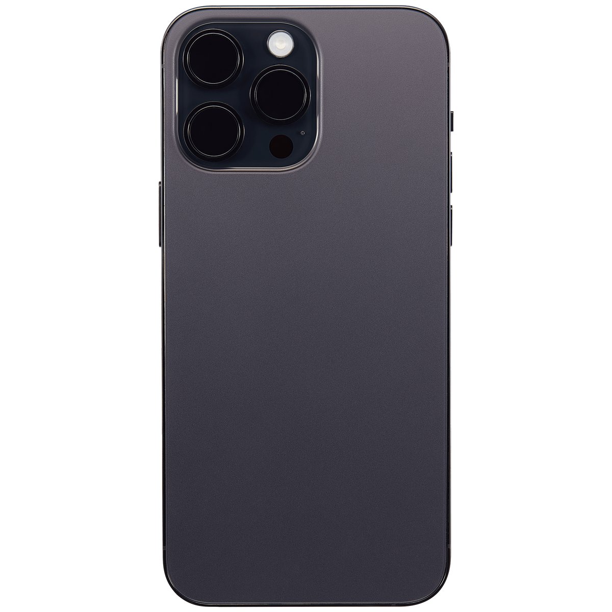 Back Housing W/ Small Parts For iPhone 14 Pro Max (US Version) (Aftermarket Plus) (Space Black)
