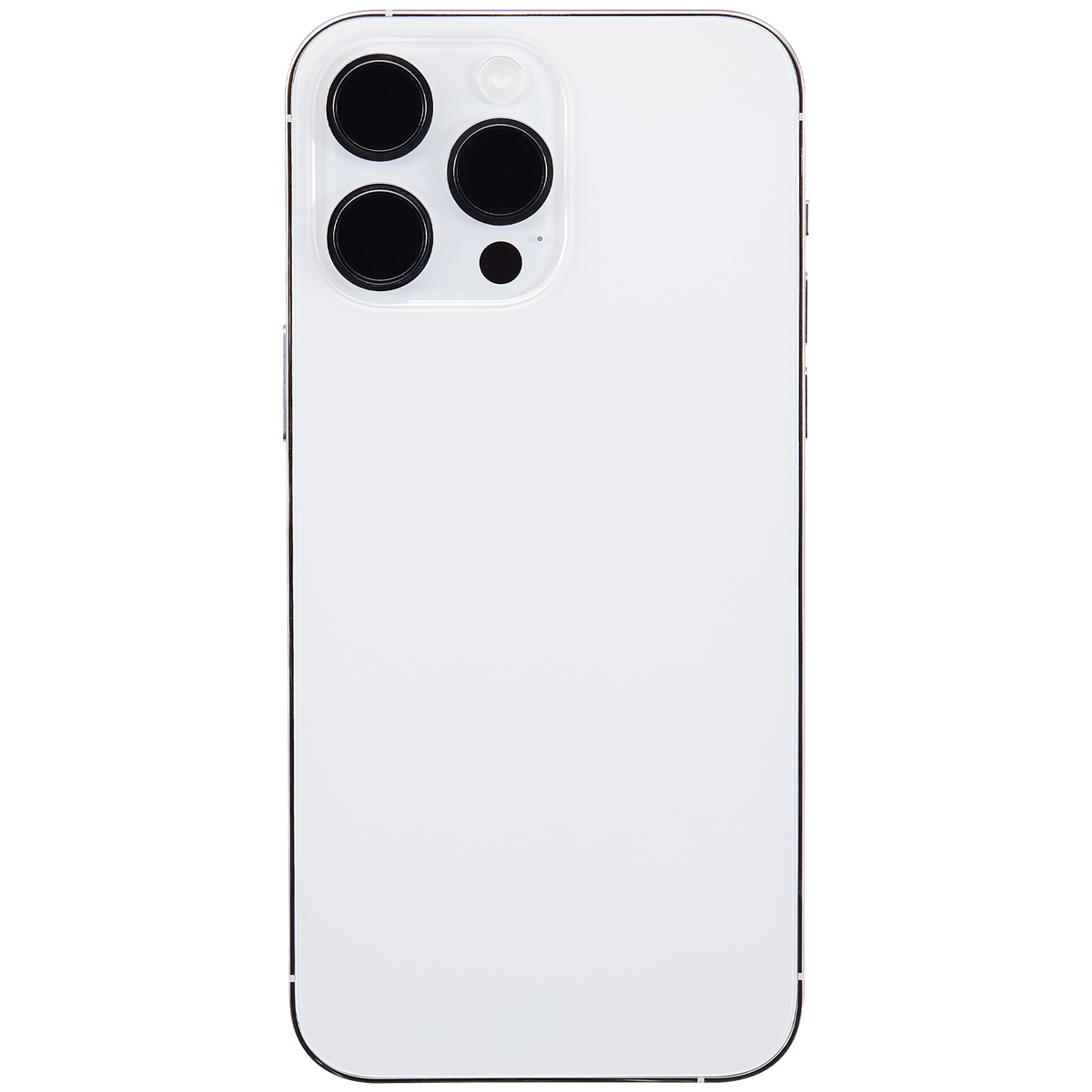 Back Housing W/ Small Parts For iPhone 14 Pro Max (US Version) (Aftermarket Plus) (Silver)
