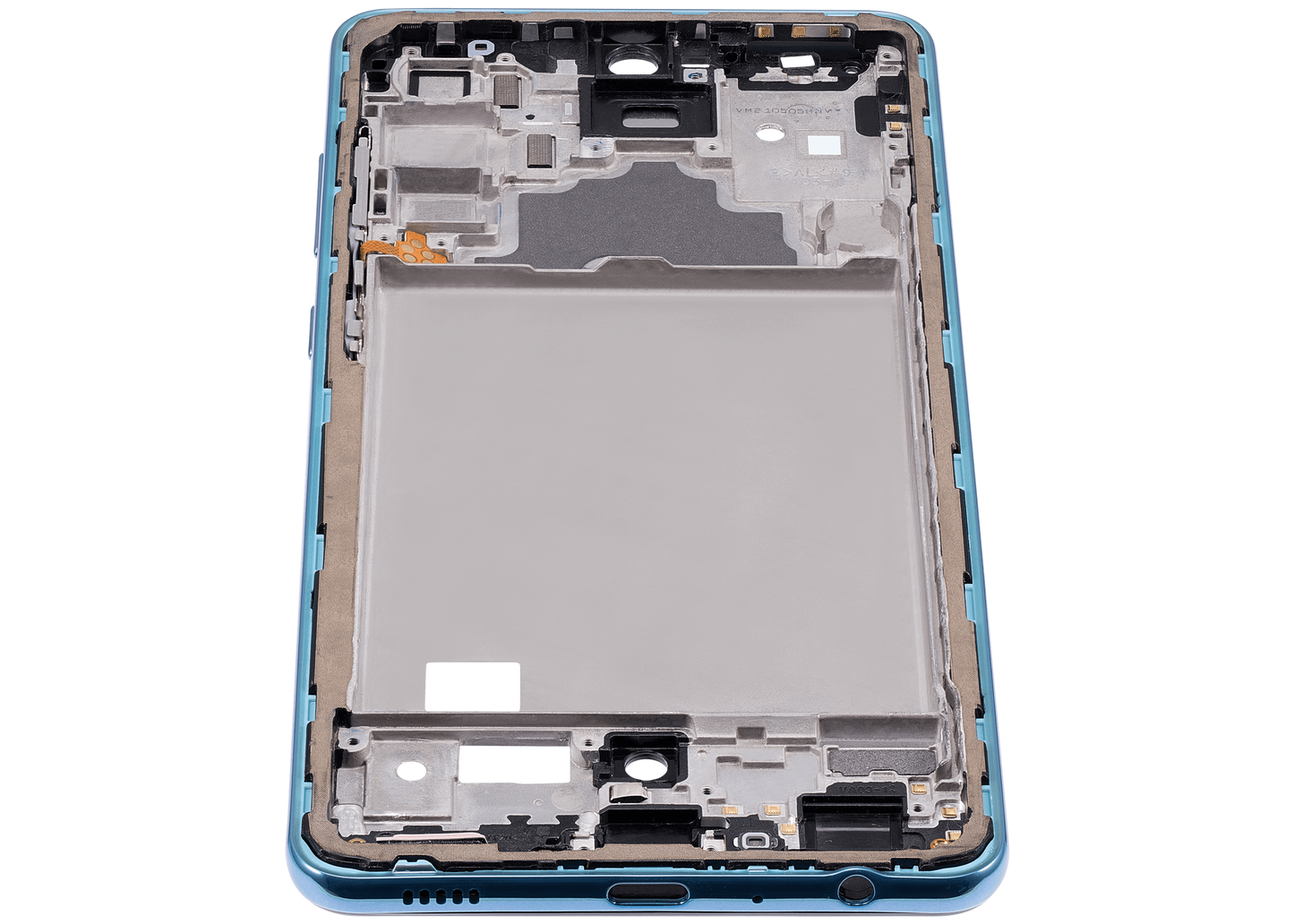 Mid-Frame Housing For Samsung Galaxy A72 (A725 / 2021) (Awesome Blue)