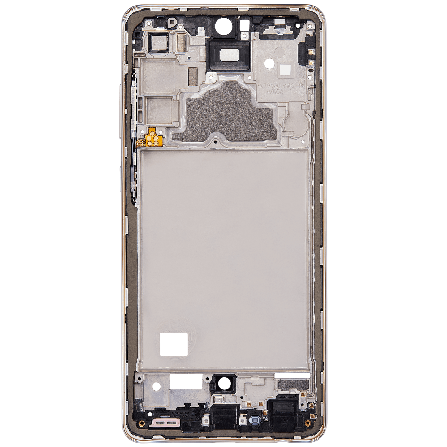 Mid-Frame Housing For Samsung Galaxy A72 (A725 / 2021) (Awesome White)