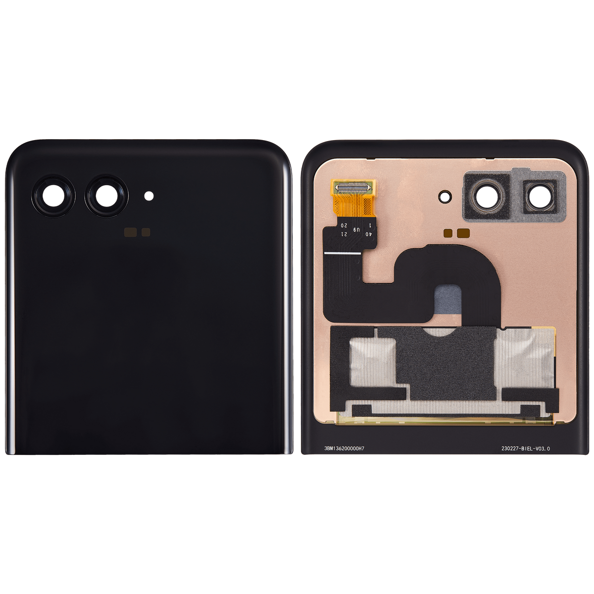 Outer OLED Assembly For Motorola Moto Razr Plus 2023 / Razr 40 Ultra (XT2321 / 2023) - Motorola replacement part image 6