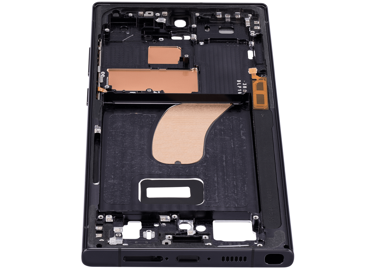 Mid-Frame Housing For Samsung Galaxy S23 Ultra 5G (US & International Version) (Graphite)
