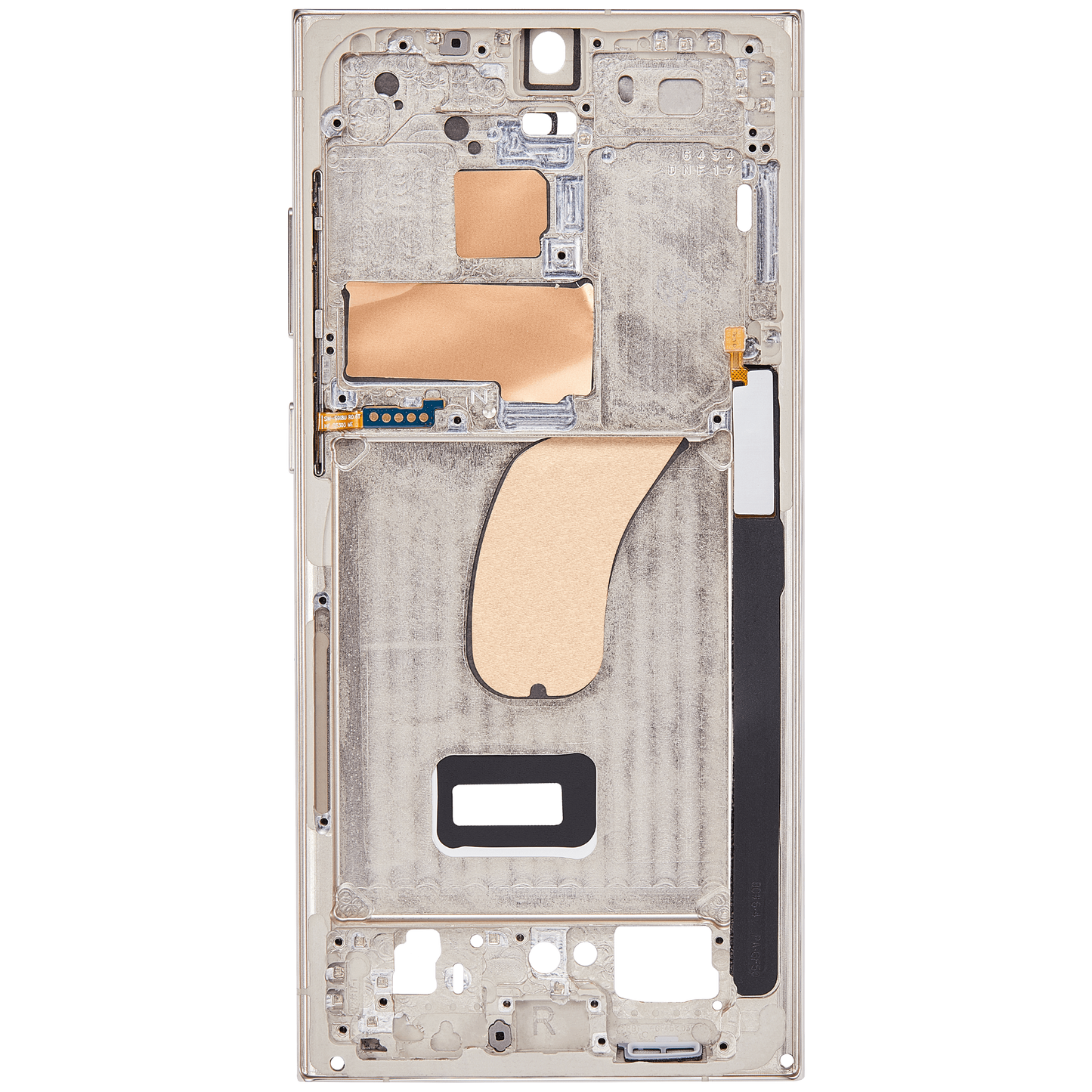 Mid-Frame Housing For Samsung Galaxy S23 Ultra 5G (US & International Version) (Cream)