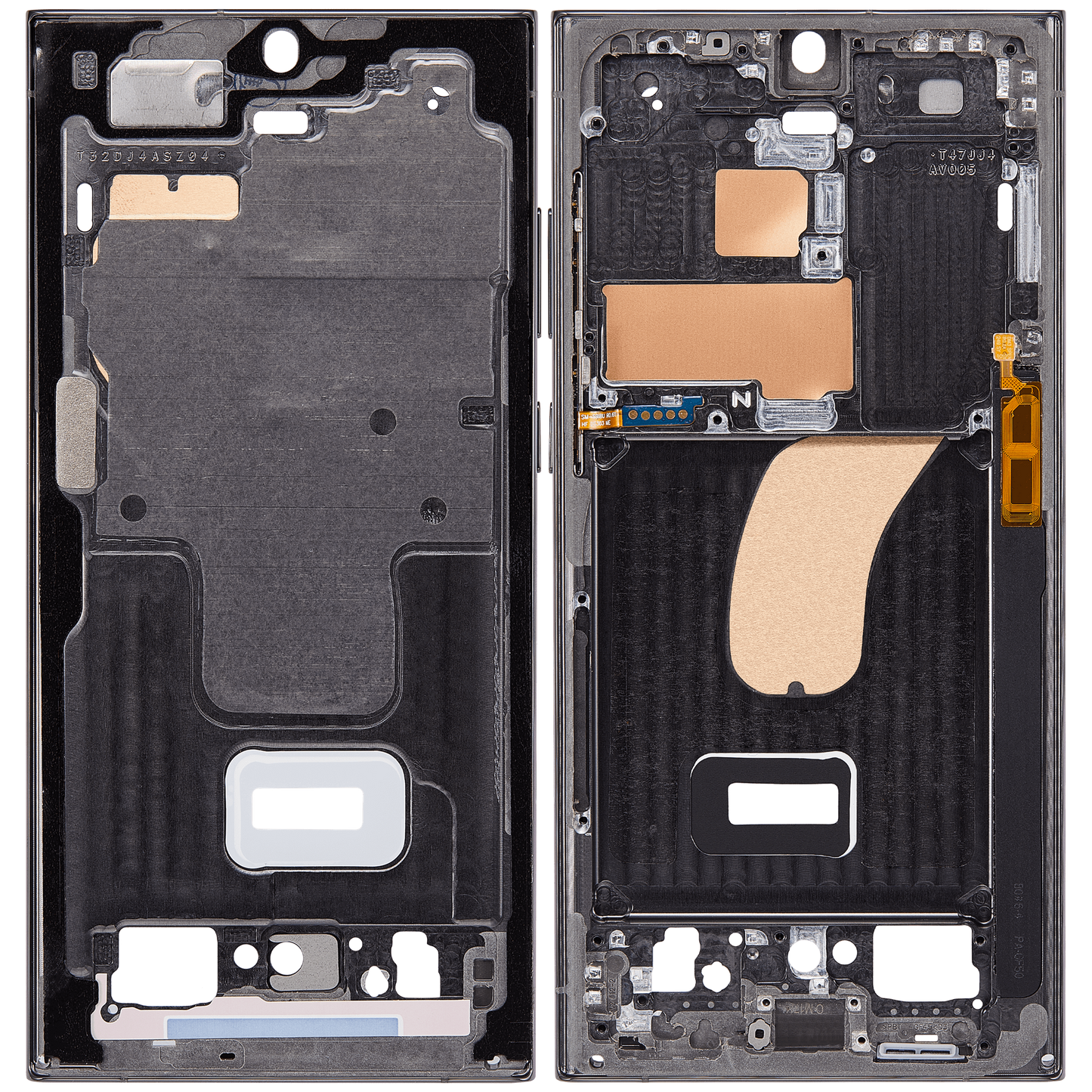 Mid-Frame Housing For Samsung Galaxy S23 Ultra 5G (US & International Version) (Green)