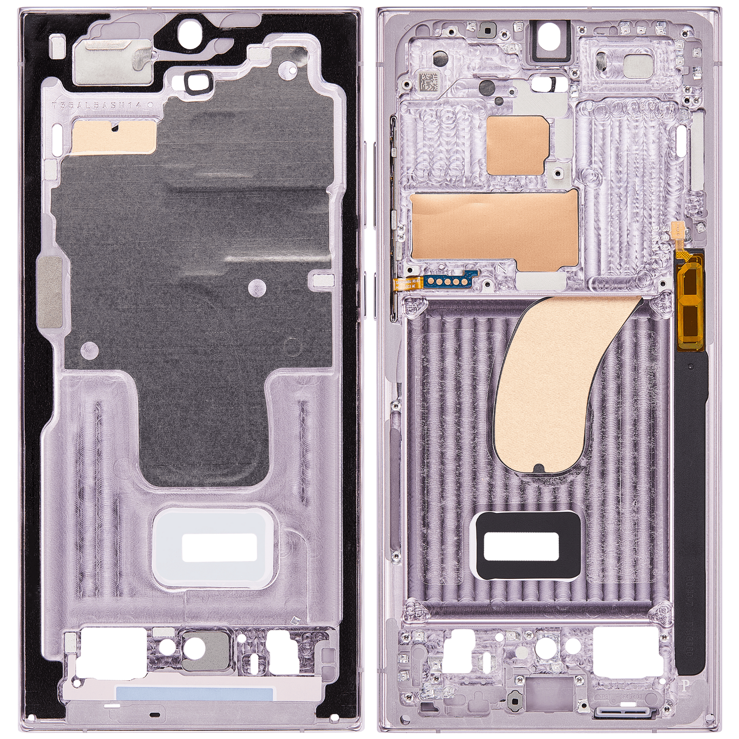Mid-Frame Housing For Samsung Galaxy S23 Ultra 5G (US & International Version) (Lavender)