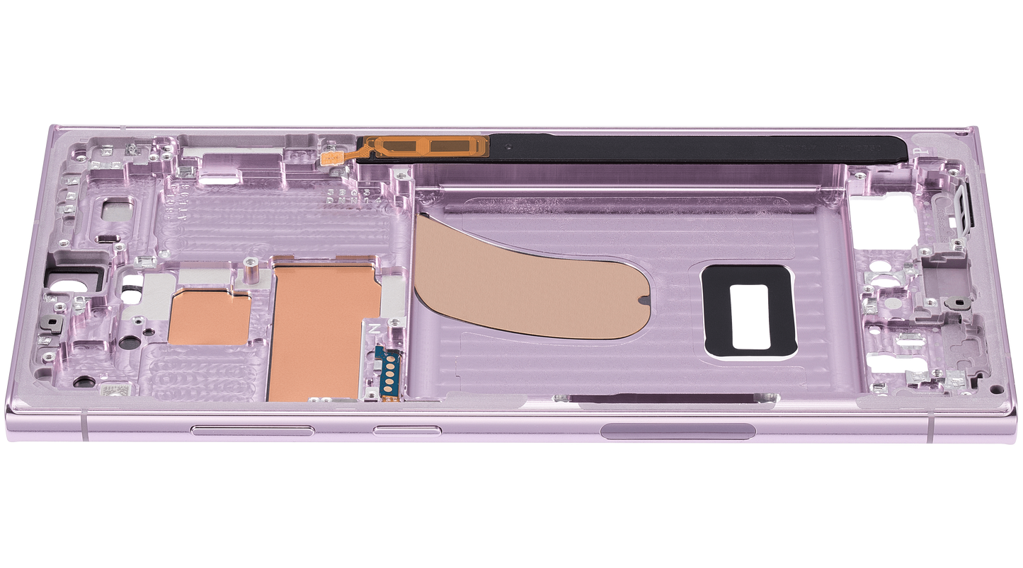 Mid-Frame Housing For Samsung Galaxy S23 Ultra 5G (US & International Version) (Lavender)