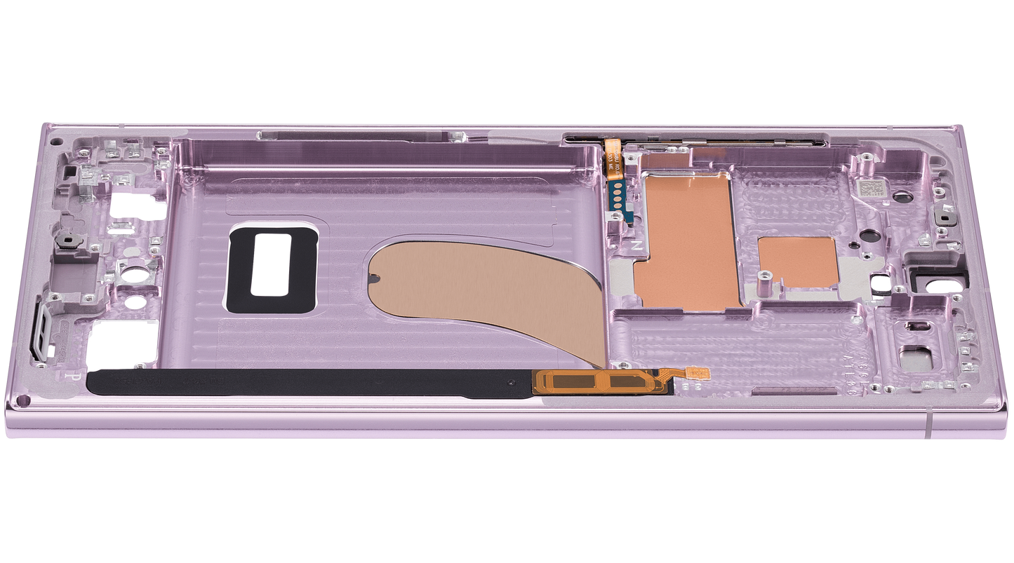 Mid-Frame Housing For Samsung Galaxy S23 Ultra 5G (US & International Version) (Lavender)