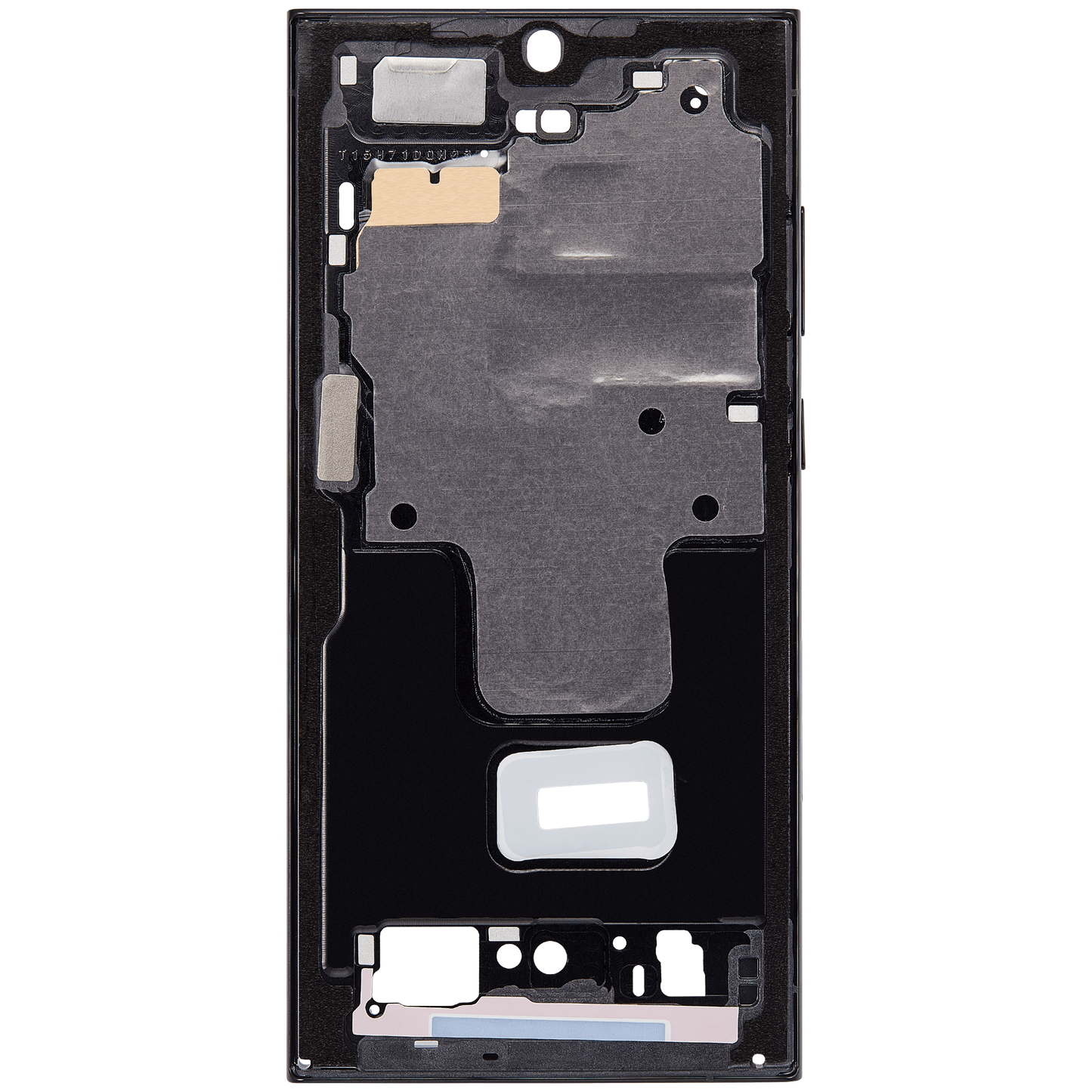 Mid-Frame Housing For Samsung Galaxy S23 Ultra 5G (US & International Version) (Phantom Black)