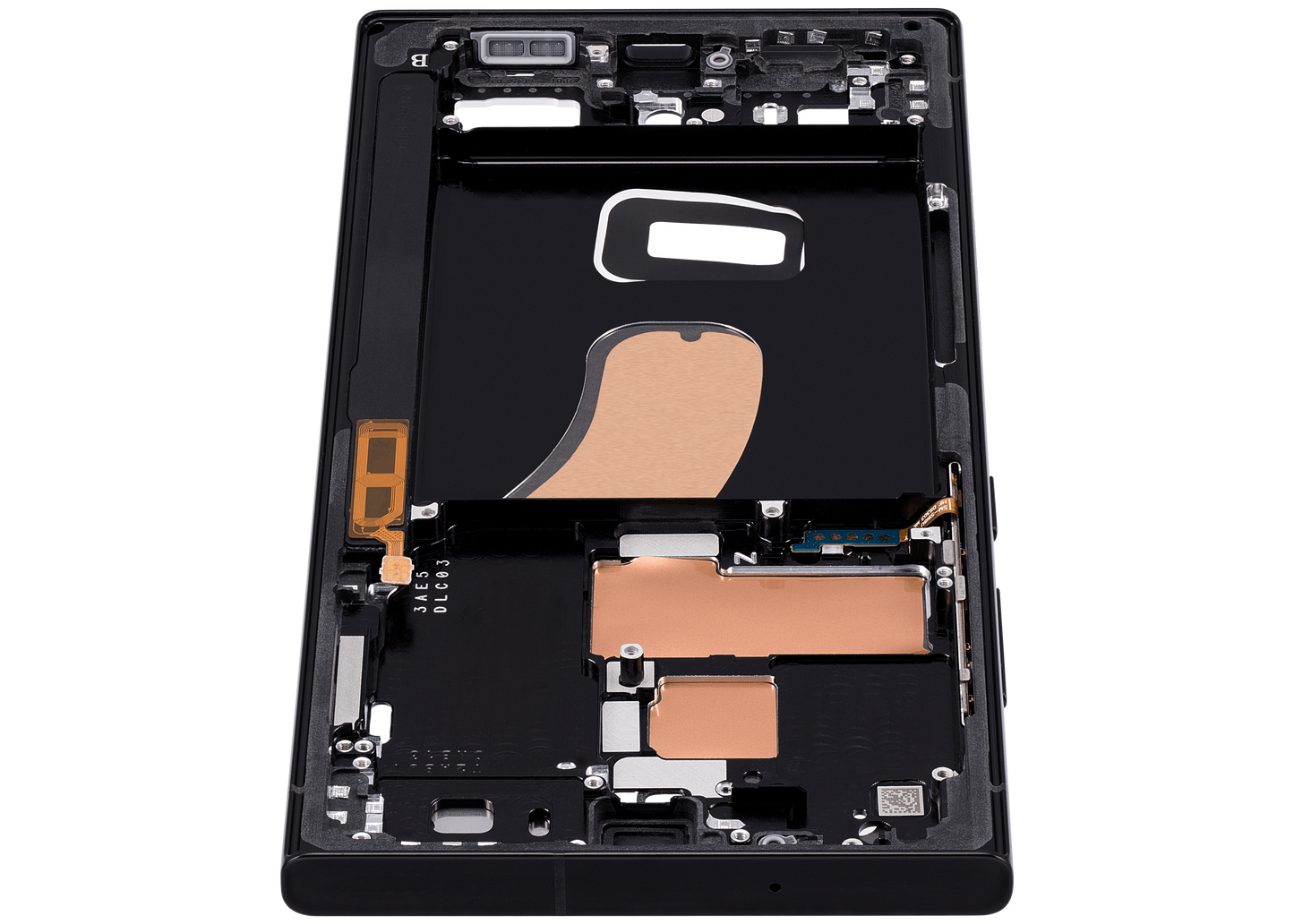 Mid-Frame Housing For Samsung Galaxy S23 Ultra 5G (US & International Version) (Phantom Black)