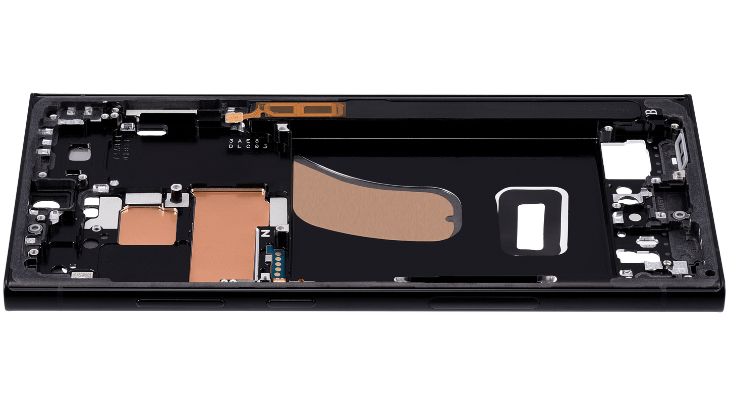 Mid-Frame Housing For Samsung Galaxy S23 Ultra 5G (US & International Version) (Phantom Black)