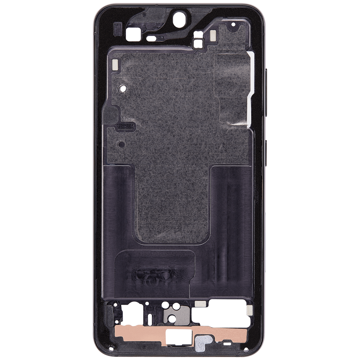Mid-Frame Housing For Samsung Galaxy S23 5G (US & International Version) (Phantom Black)