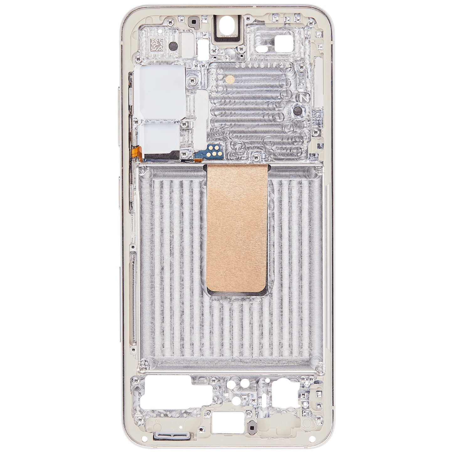 Mid-Frame Housing For Samsung Galaxy S23 5G (US & International Version) (Cream)