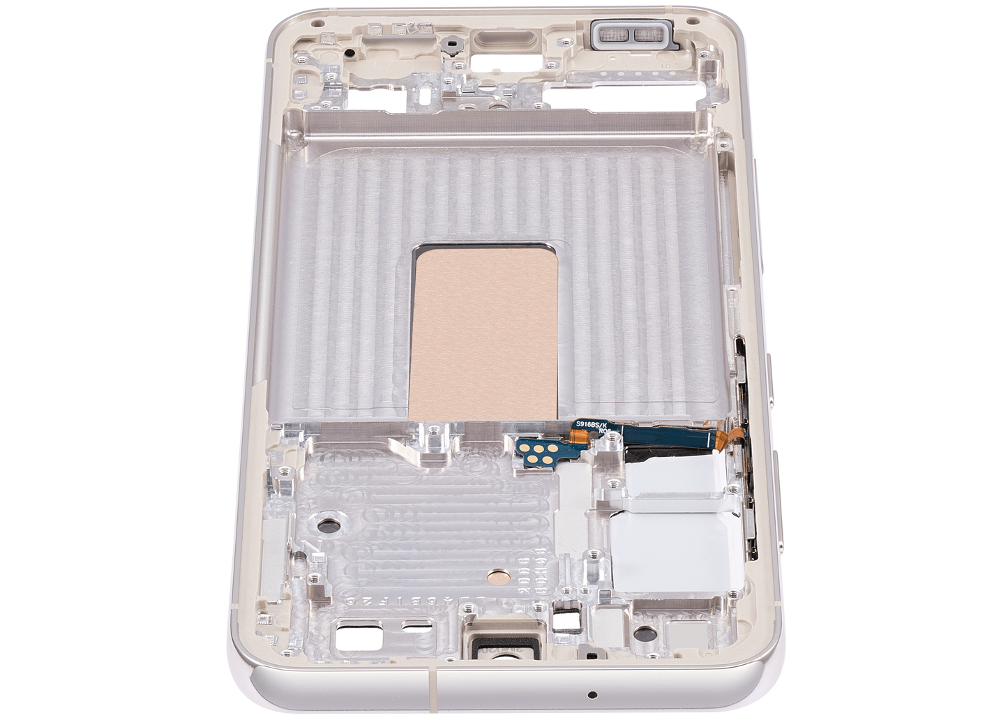 Mid-Frame Housing For Samsung Galaxy S23 5G (US & International Version) (Cream)