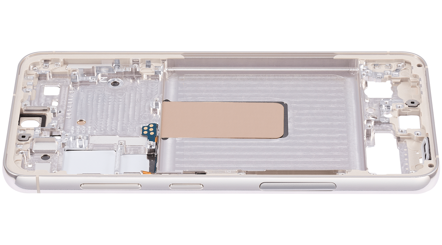 Mid-Frame Housing For Samsung Galaxy S23 5G (US & International Version) (Cream)