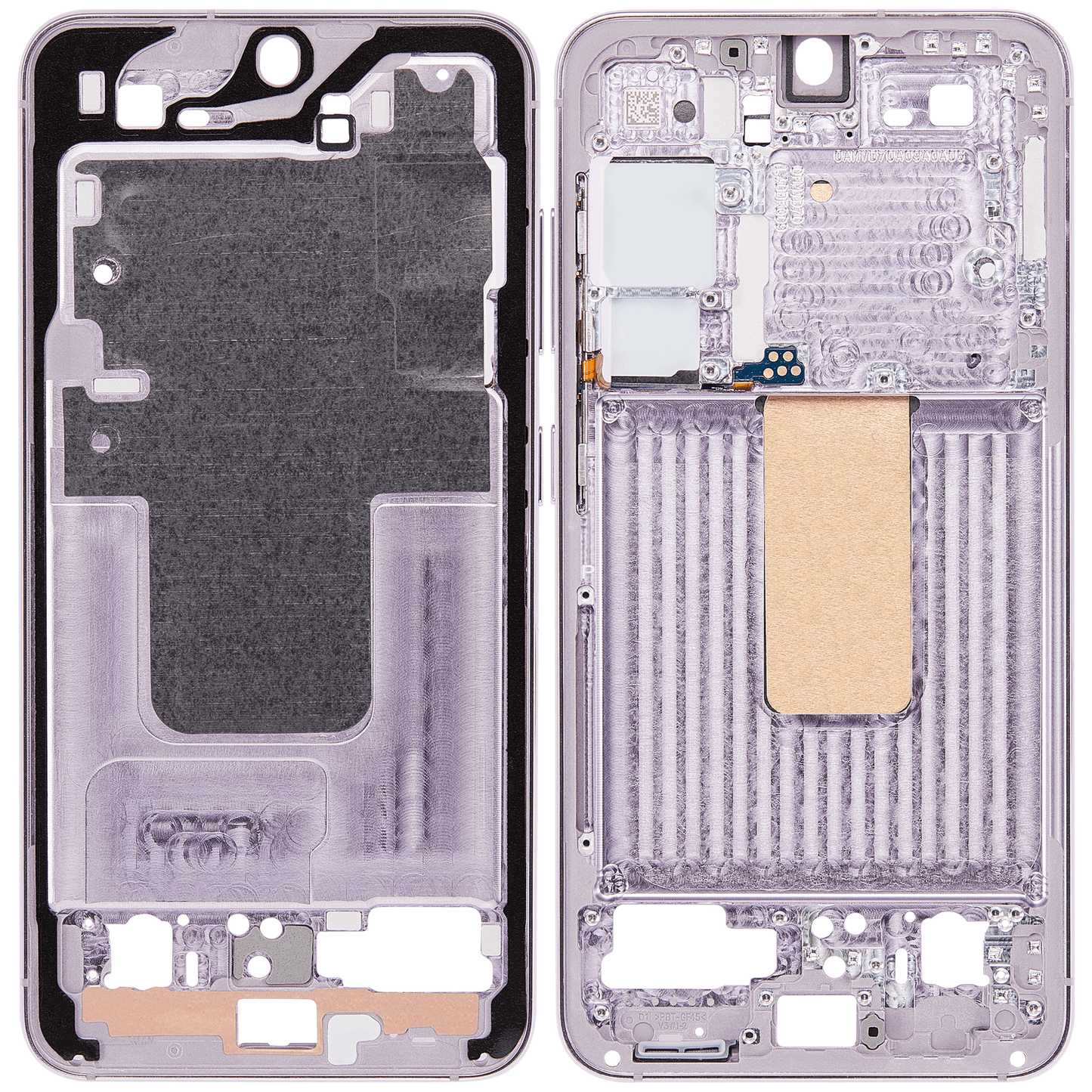 Mid-Frame Housing For Samsung Galaxy S23 5G (US & International Version) (Lavender)