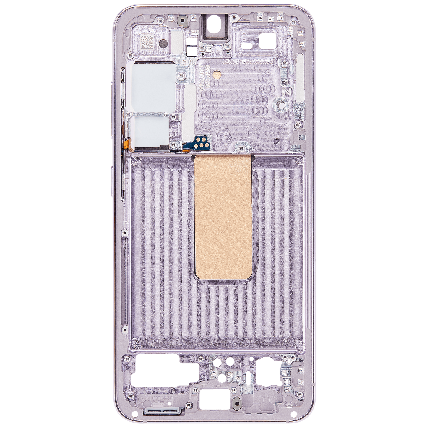 Mid-Frame Housing For Samsung Galaxy S23 5G (US & International Version) (Lavender)