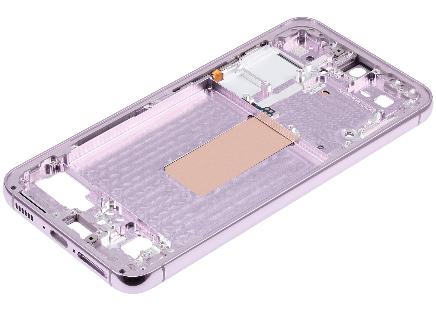 Mid-Frame Housing For Samsung Galaxy S23 5G (US & International Version) (Lavender)