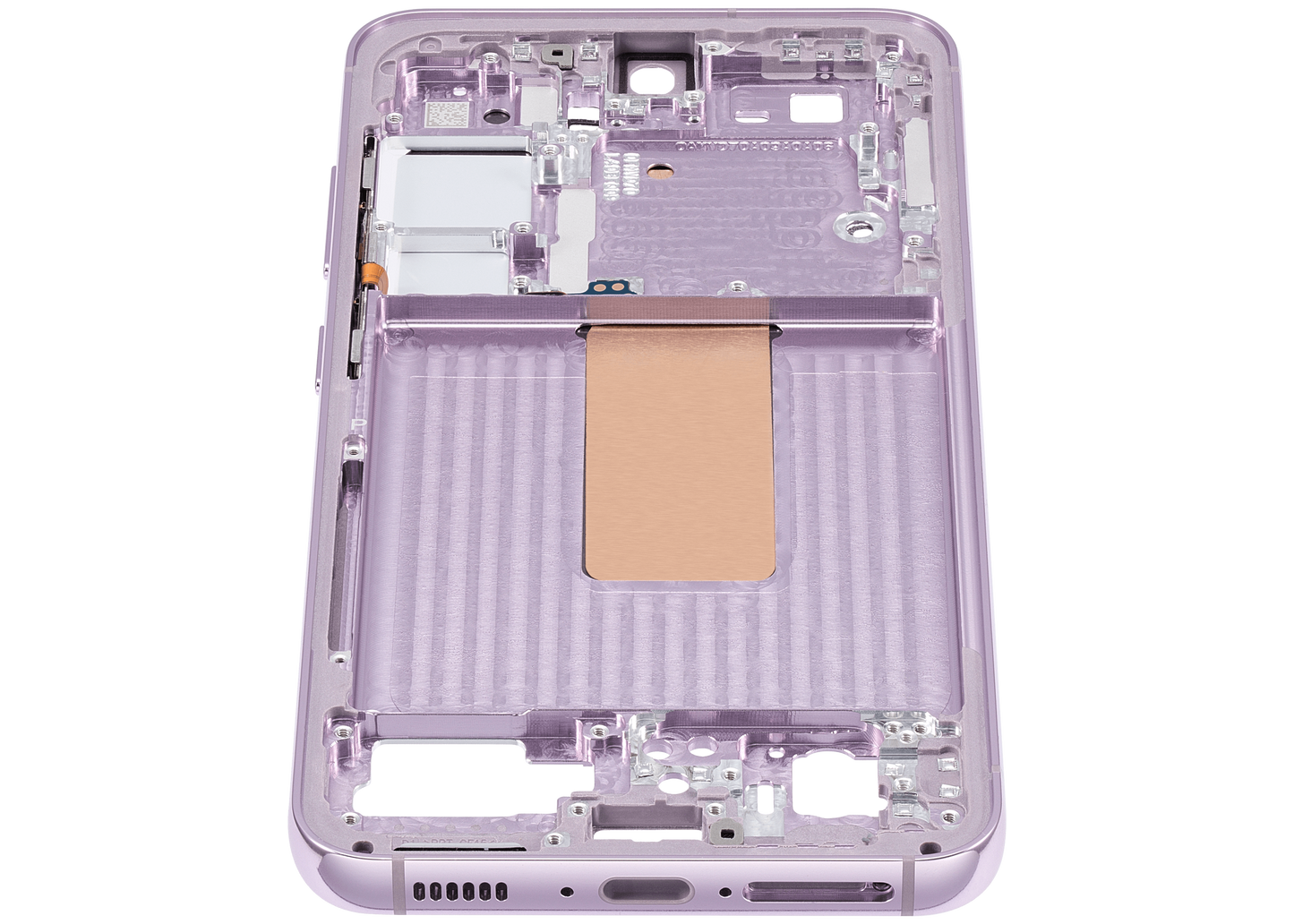 Mid-Frame Housing For Samsung Galaxy S23 5G (US & International Version) (Lavender)
