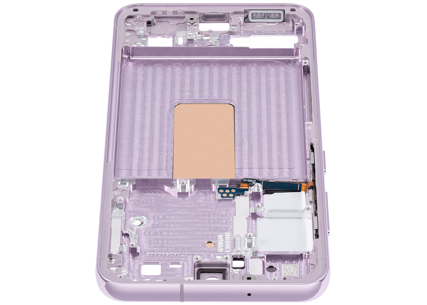 Mid-Frame Housing For Samsung Galaxy S23 5G (US & International Version) (Lavender)