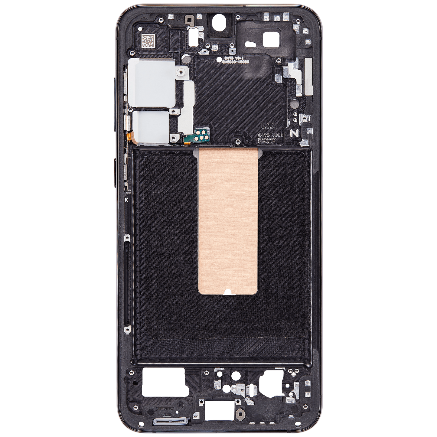 Mid-Frame Housing For Samsung Galaxy S23 Plus 5G (US & International Version) (Phantom Black)