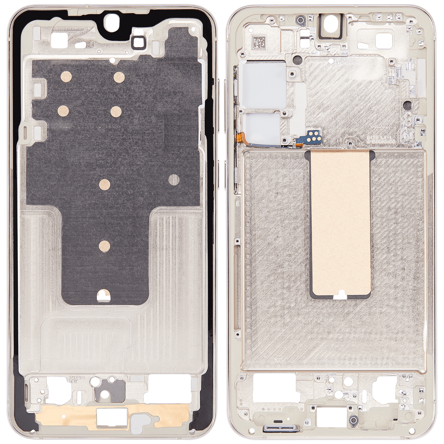 Mid-Frame Housing For Samsung Galaxy S23 Plus 5G (US & International Version) (Cream)