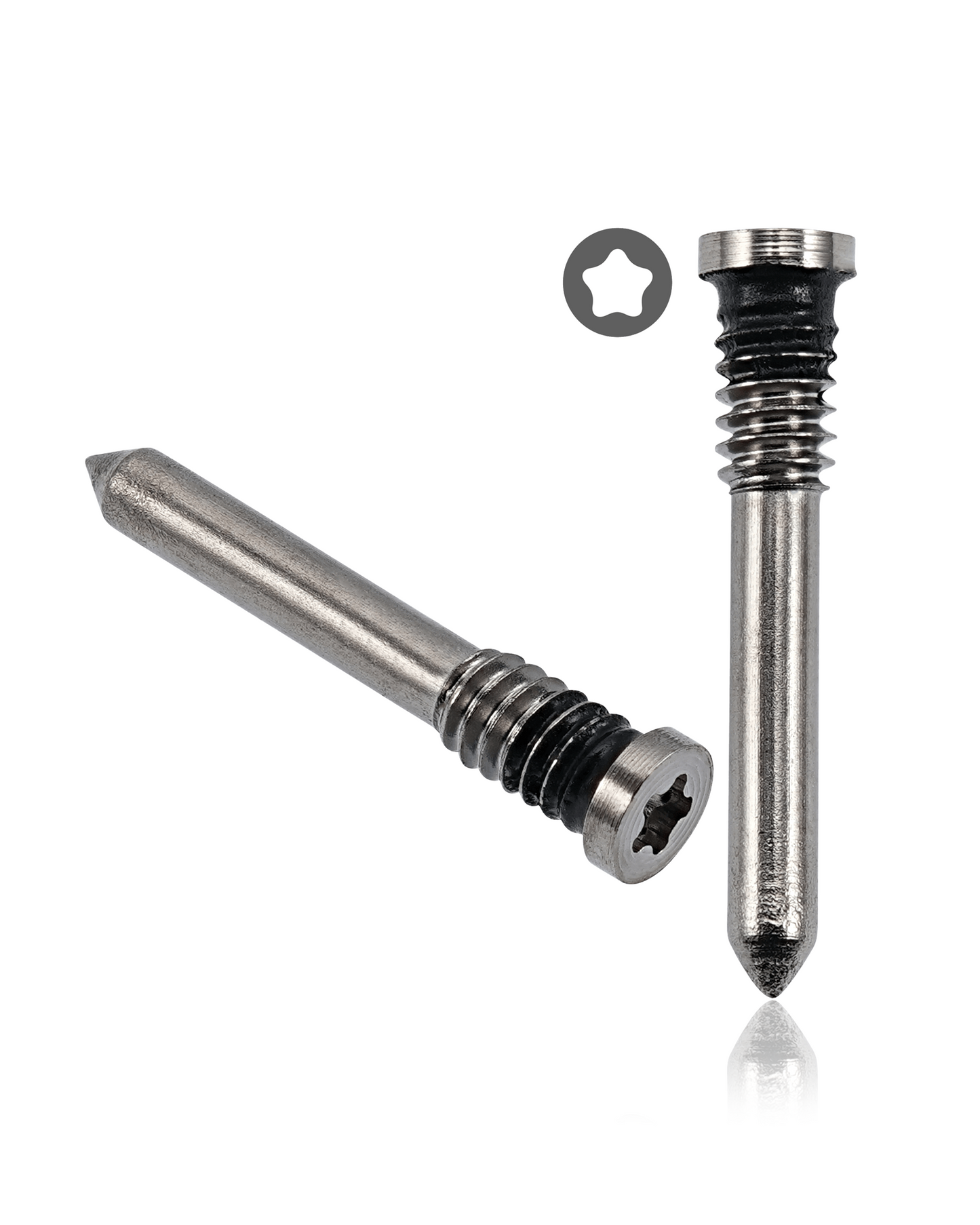 Bottom Screws For iPhone 15 Pro / 15 Pro Max (Natural Titanium) (100 Pack)