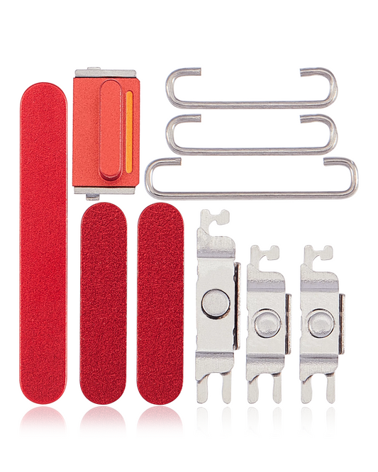 Hard Buttons (Power / Volume / Switch) For iPhone 14 / 14 Plus (Red)