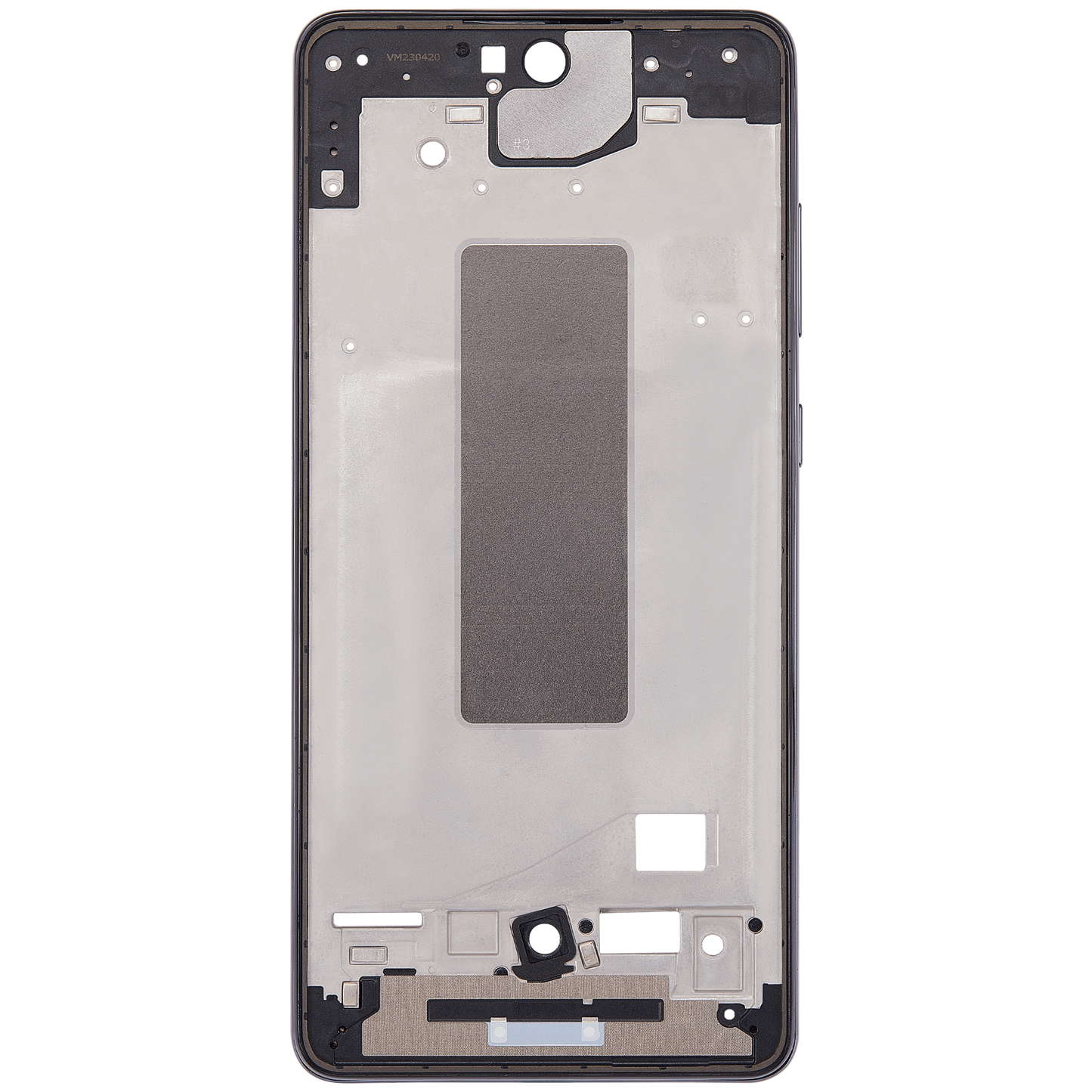 Mid-Frame Housing For Samsung Galaxy A72 (A725 / 2021) (Awesome Black)