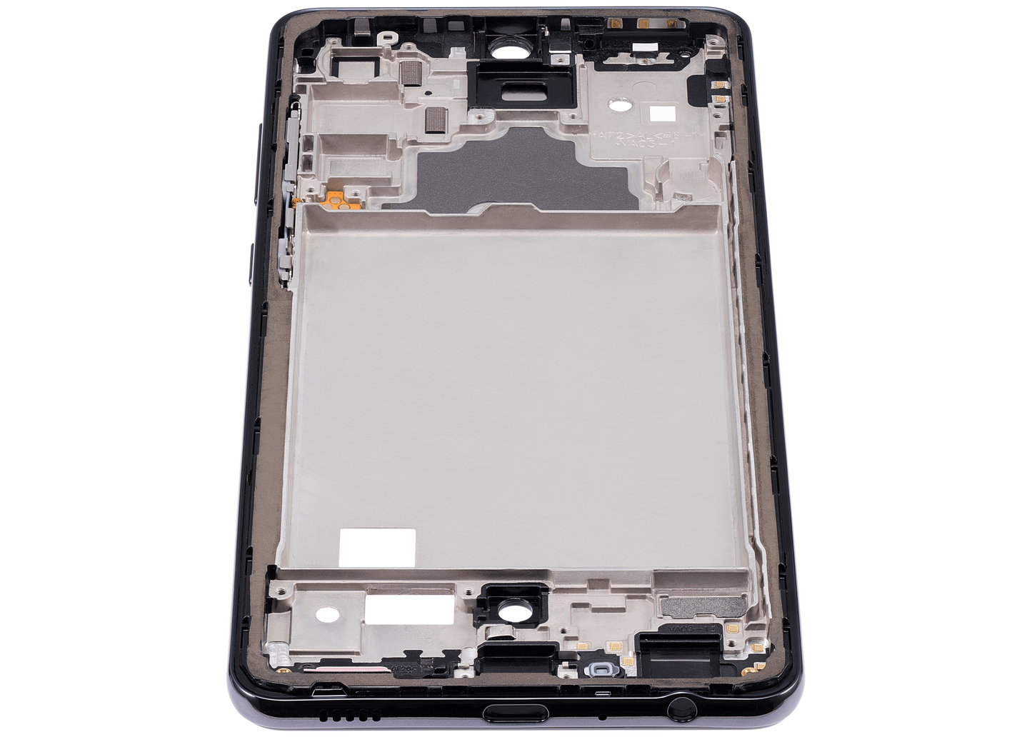 Mid-Frame Housing For Samsung Galaxy A72 (A725 / 2021) (Awesome Black)