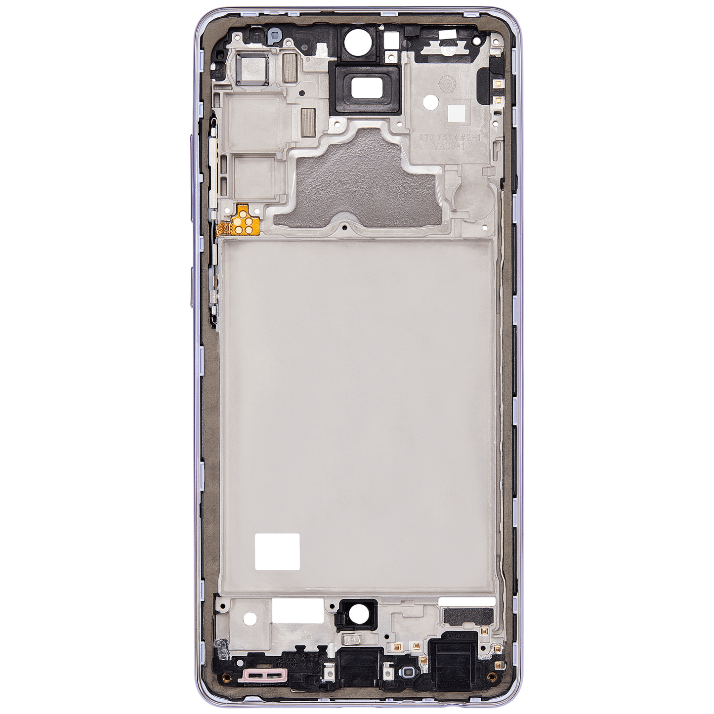 Mid-Frame Housing For Samsung Galaxy A72 (A725 / 2021) (Awesome Violet)
