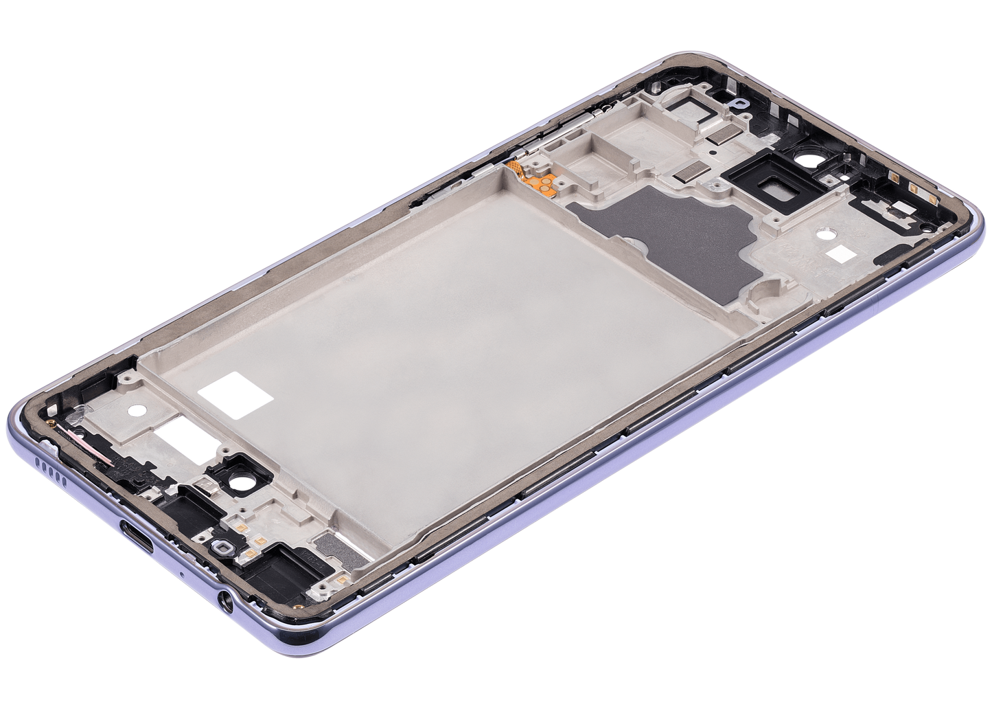 Mid-Frame Housing For Samsung Galaxy A72 (A725 / 2021) (Awesome Violet)