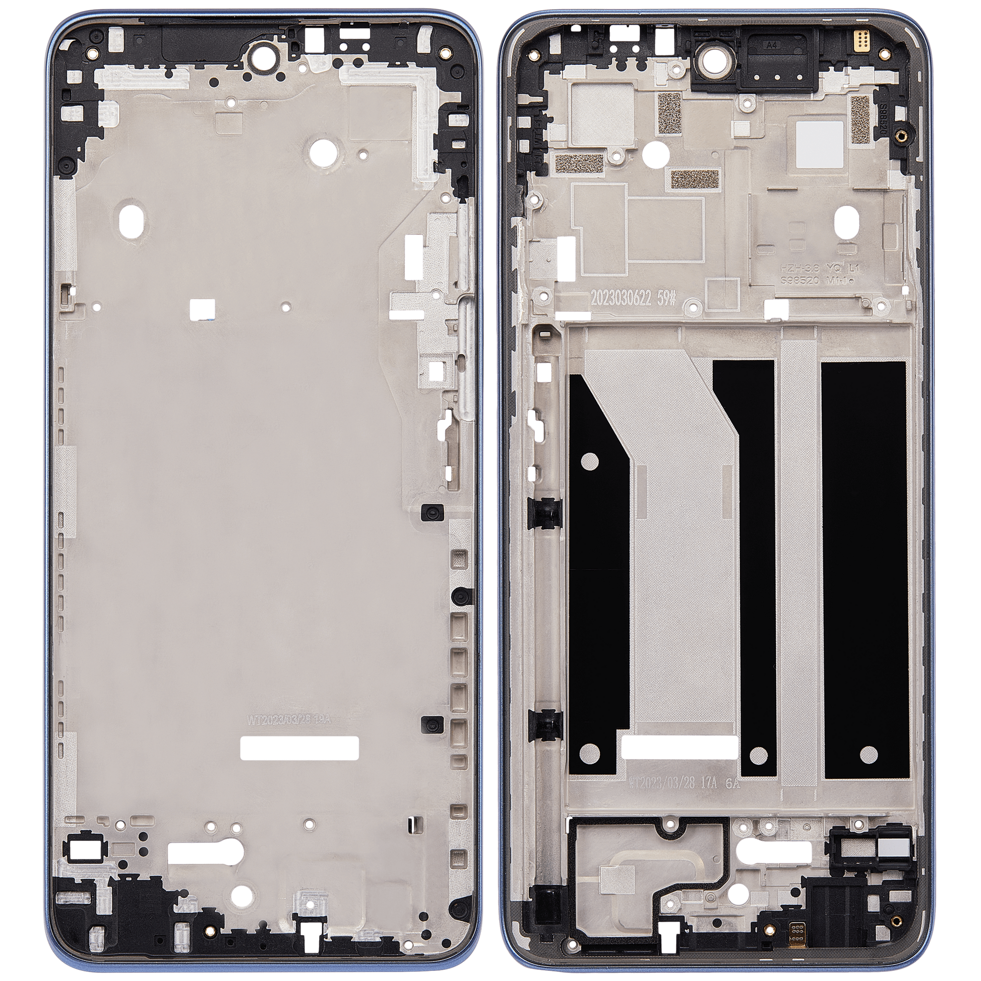 Mid-Frame Housing For Motorola Moto G Stylus 4G (XT2317 / 2023) (Blue) replacement part SKU 107082126730 image 6