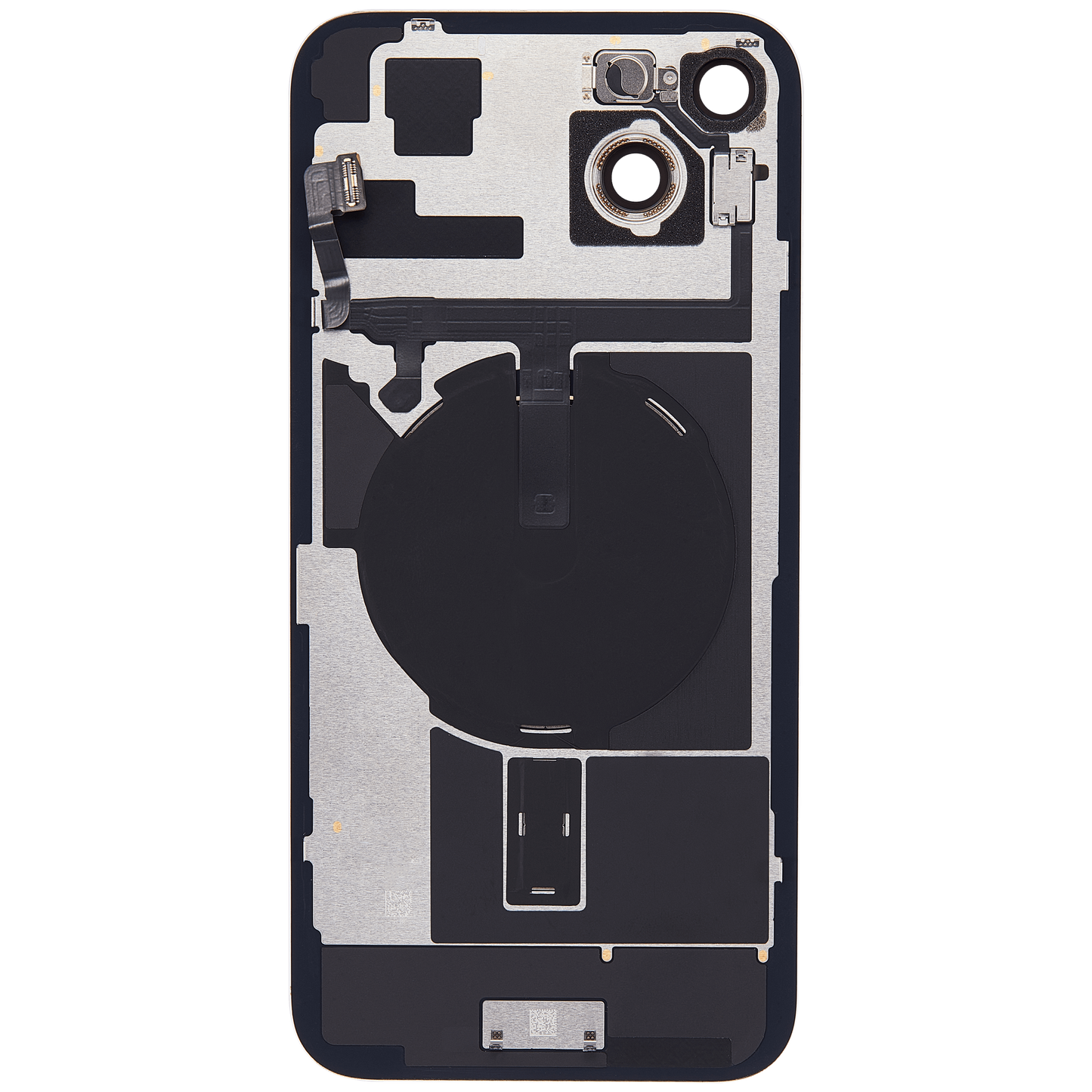 Back Glass w/ MagSafe Magnet & NFC & Flashlight Flex For iPhone 15 Plus (Used OEM Pull: Grade A) (Pink)