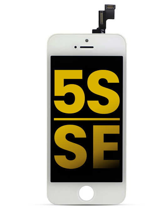 LCD Assembly For iPhone 5S / SE (2016) (Refurbished) (White)