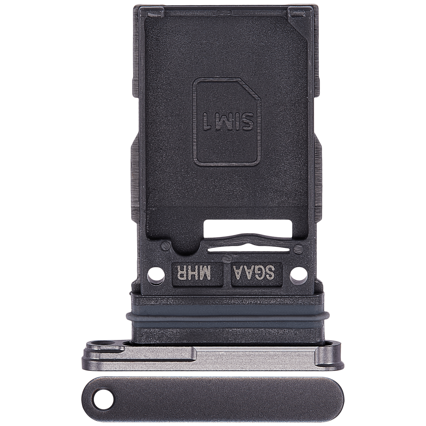 Single Sim Card Tray For Samsung Galaxy S23 FE 5G (Graphite)