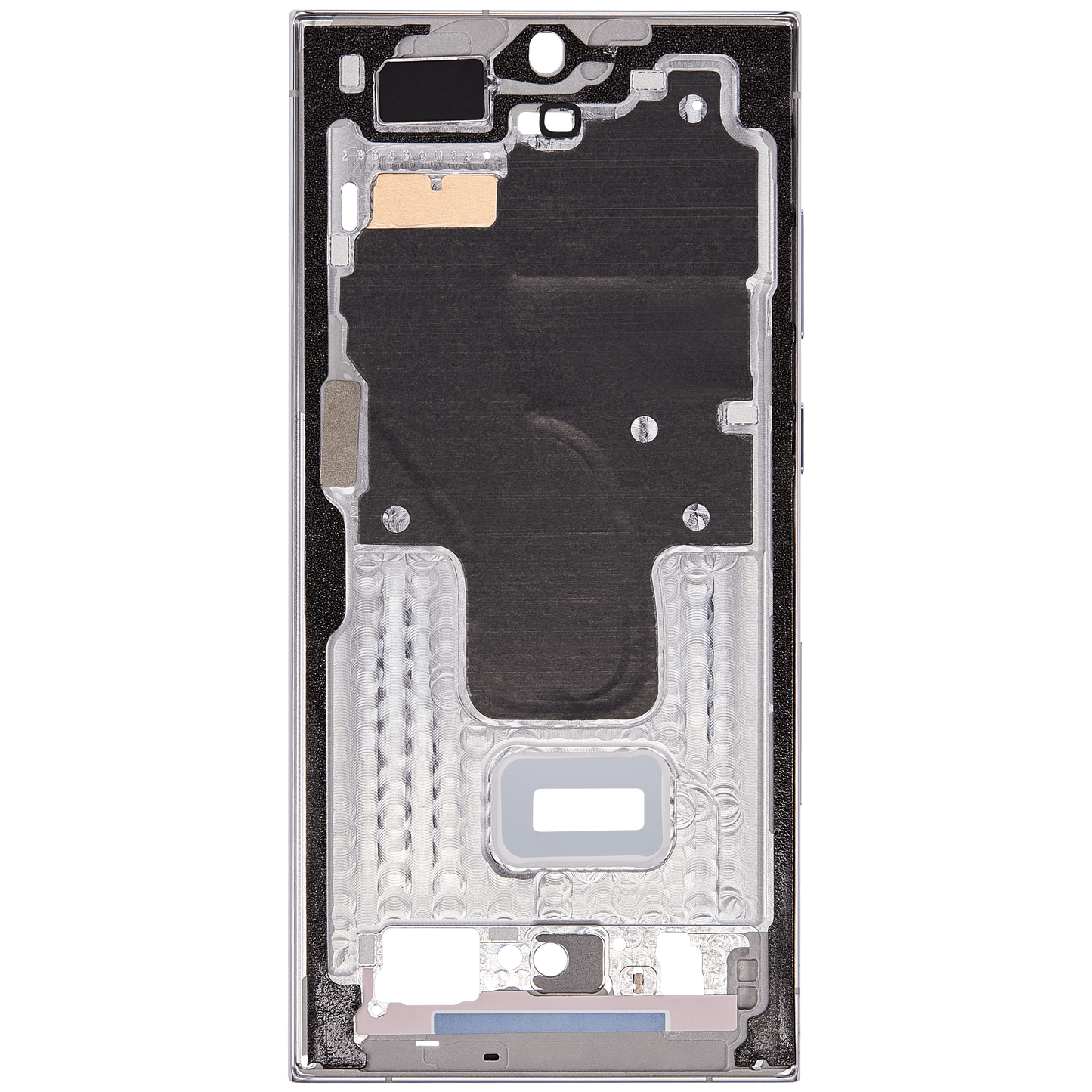 Mid-Frame Housing For Samsung Galaxy S23 Ultra 5G (US & International Version) (Sky Blue / Lime)