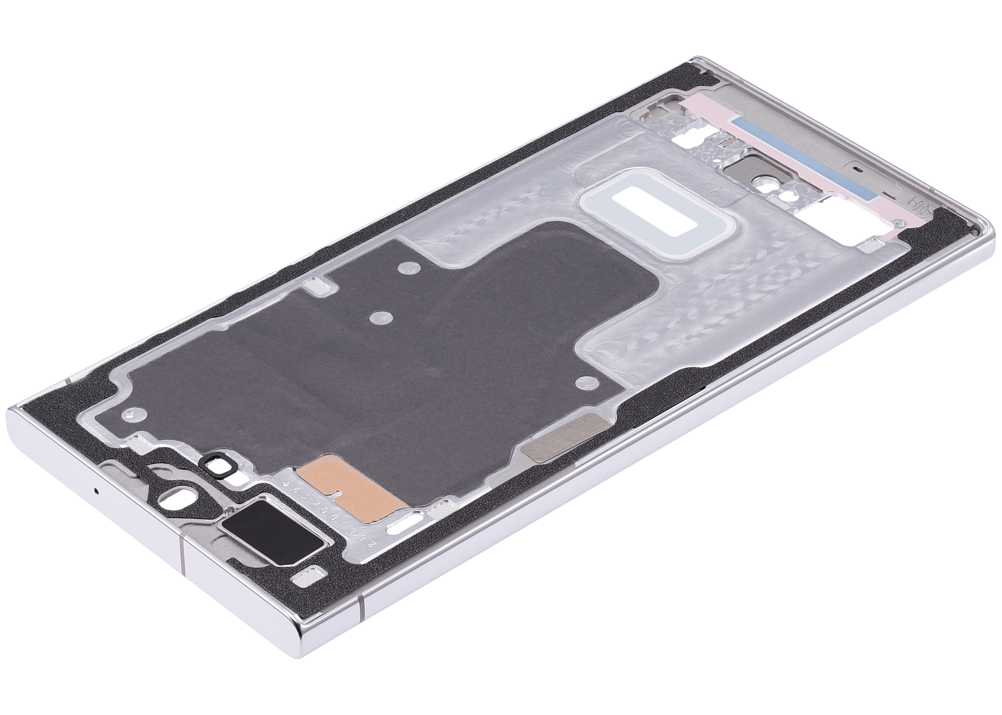 Mid-Frame Housing For Samsung Galaxy S23 Ultra 5G (US & International Version) (Sky Blue / Lime)
