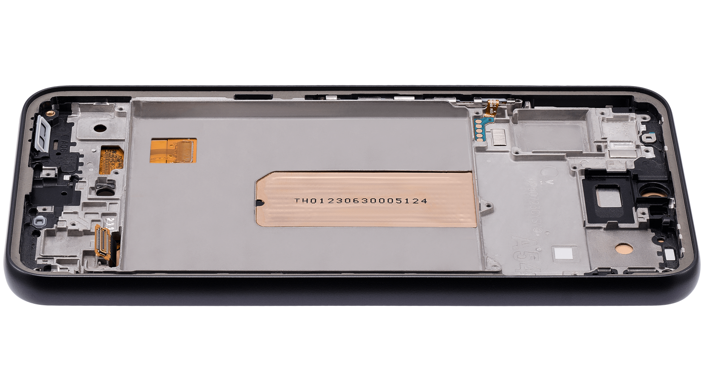 OLED Assembly With Frame For Samsung Galaxy A54 5G replacement part - cell phone parts canada