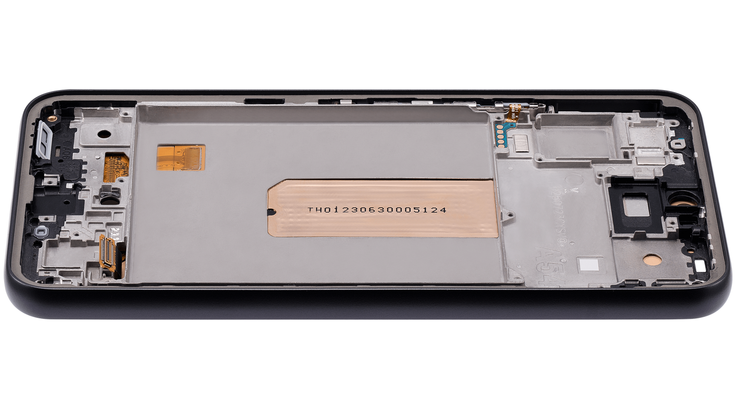 OLED Assembly With Frame For Samsung Galaxy A54 5G replacement part - cell phone parts canada