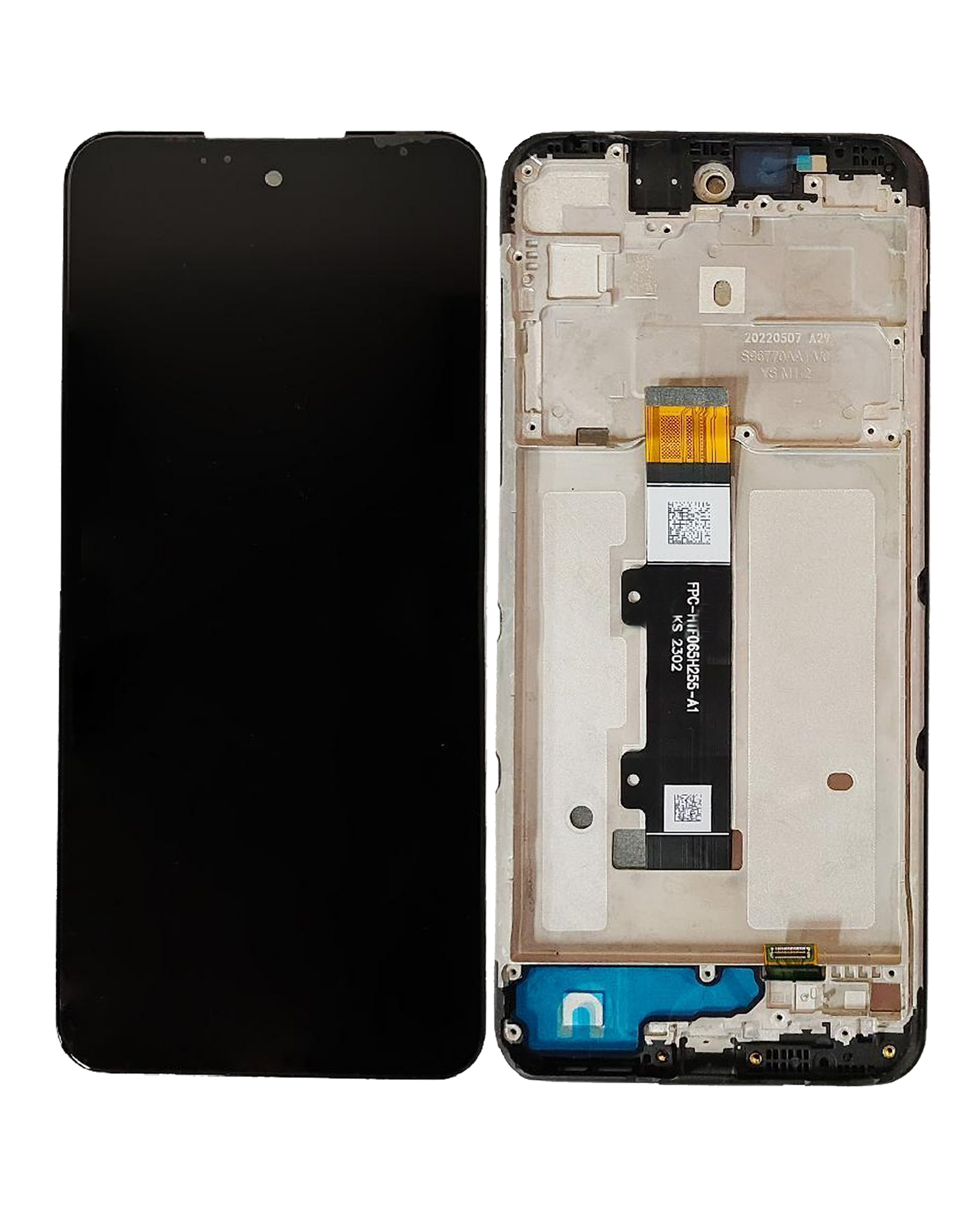 LCD Assembly With Frame For Motorola Moto G Play (XT2271 / 2023) (Genuine OEM) (Deep Indigo) replacement part SKU 107082223310 image 4